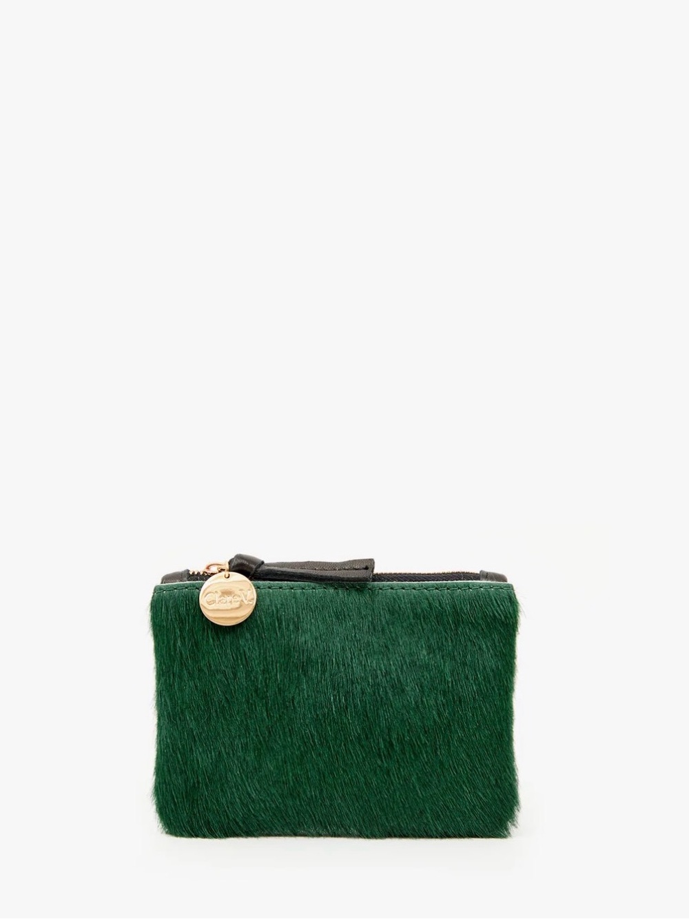 Clare V Coin Clutch $95 NWT
Bottle Green Hair-On